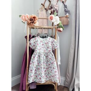 Wandering Wildflowers Blooming Floral Babydoll Dress 4T